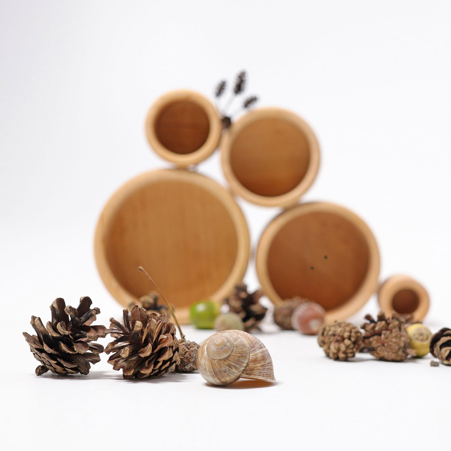 Grimm’s Stacking Bowls Natural