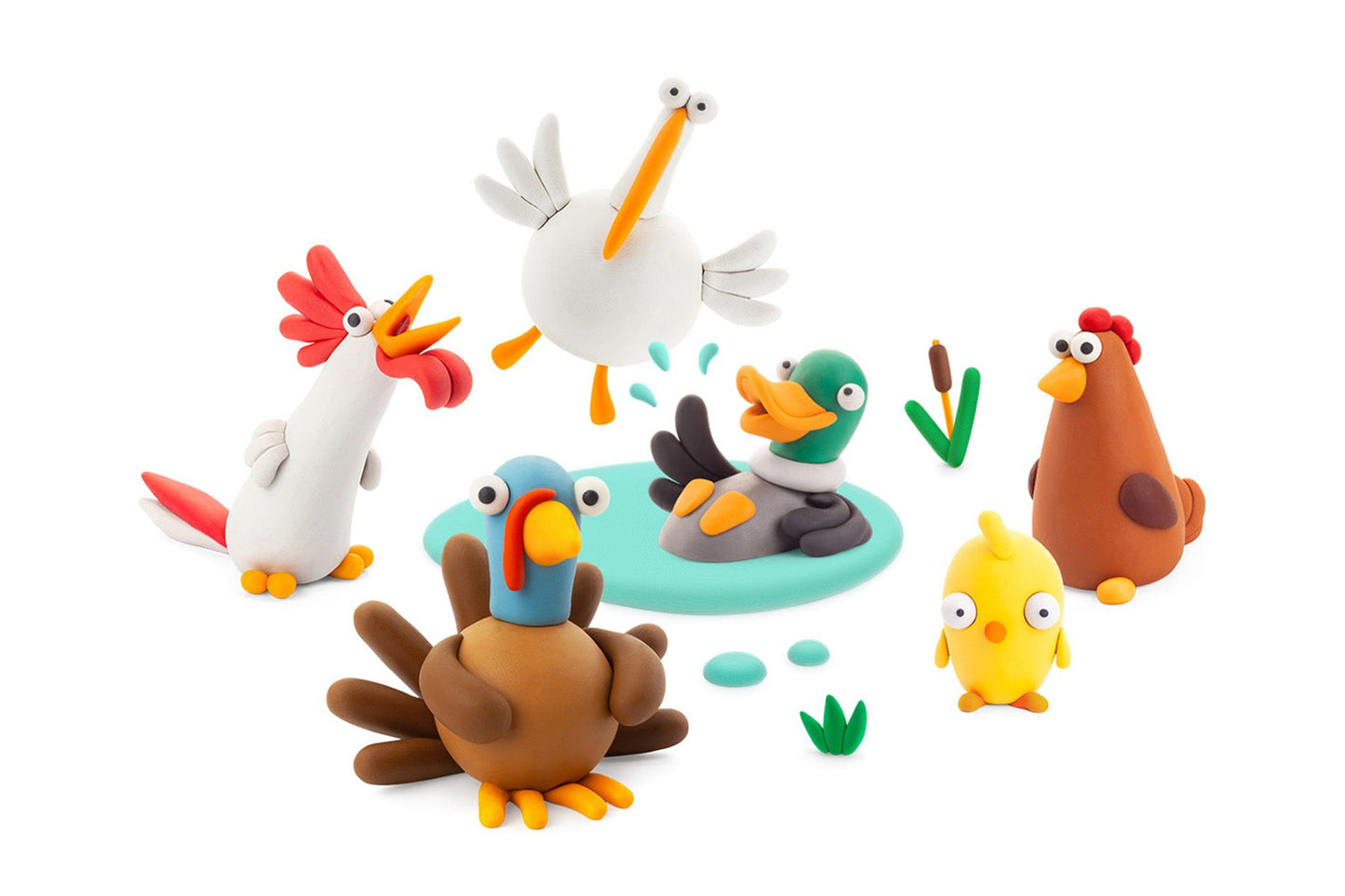 Farm Birds (6 Characters)