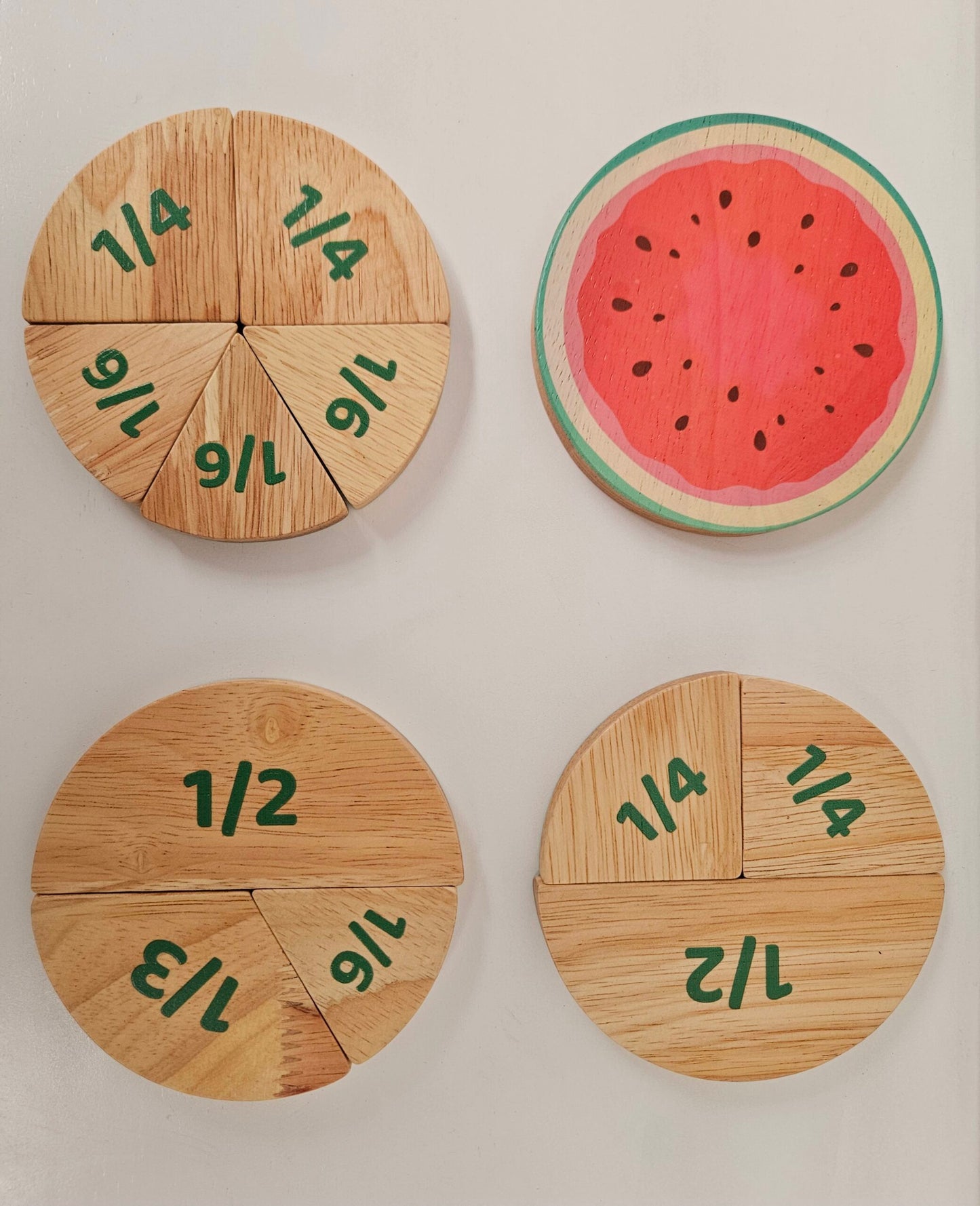 QToys | Watermelon Fraction Set