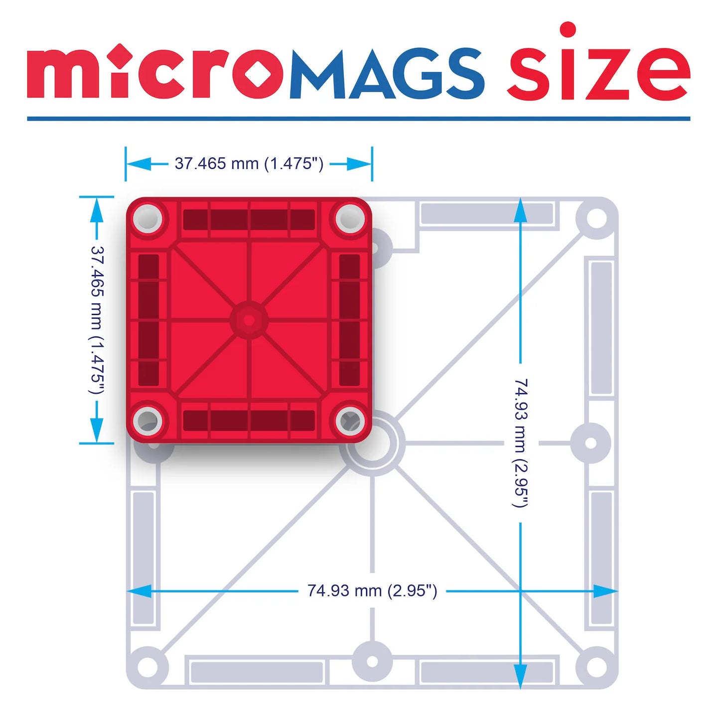 microMAGS Travel Set - 26 Piece Set