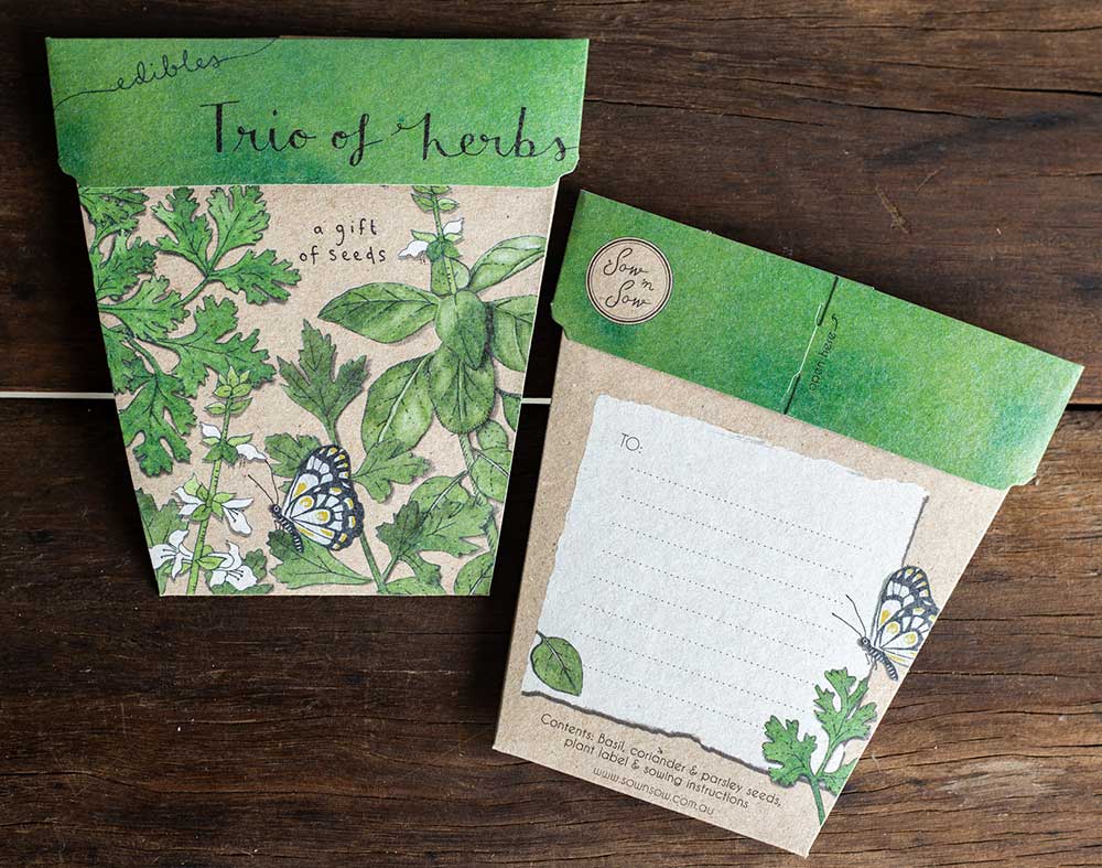 Trio of Herbs - Gift of Seeds