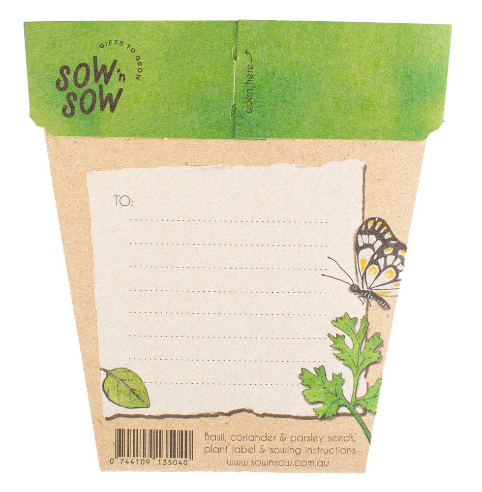 Trio of Herbs - Gift of Seeds