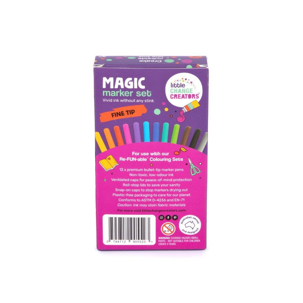 Magic Markers - Fine Tip Markers