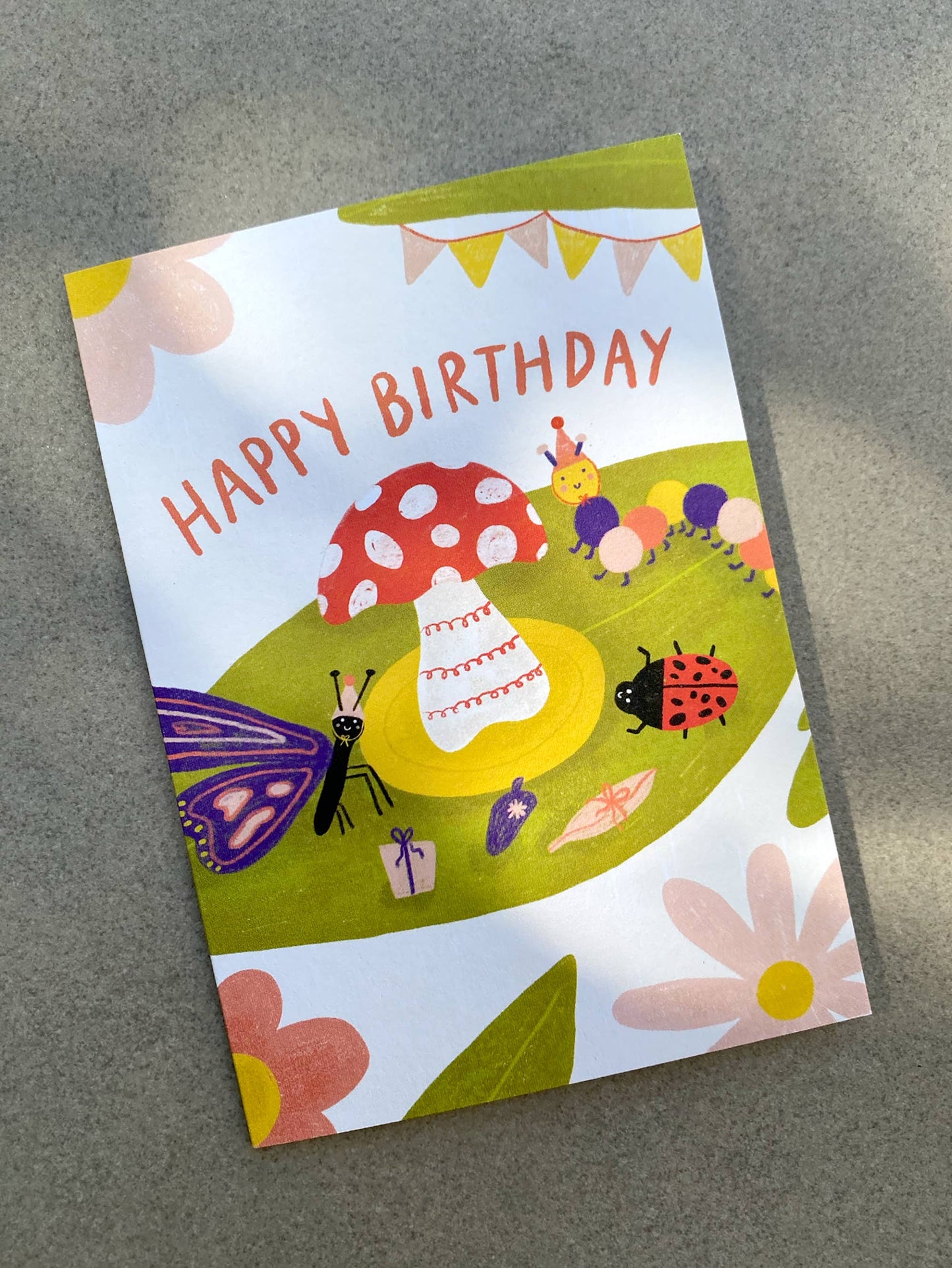 Bug Party - Birthday Card