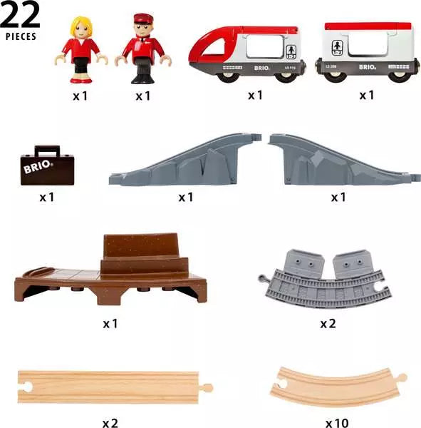 BRIO - Starter Travel Train Set