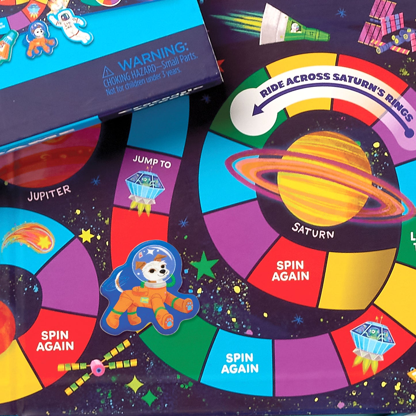 Crocodile Creek - Magnetic Game - Space Race