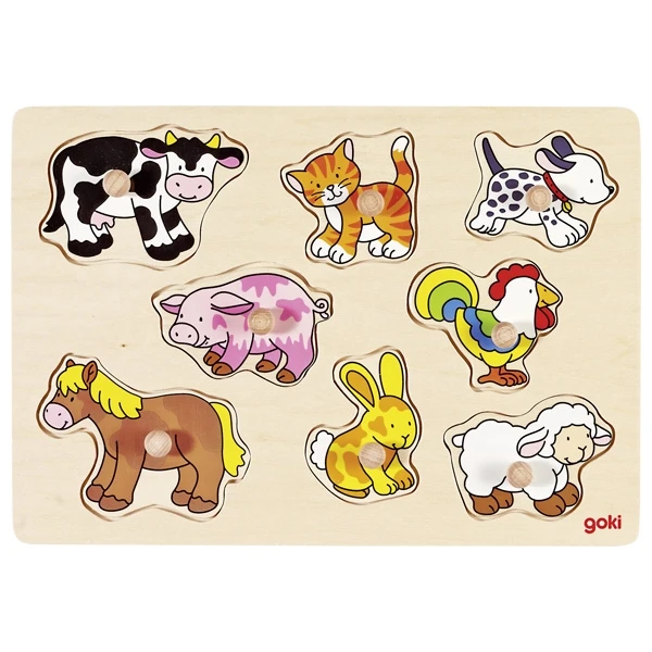 Assorted - Wooden Knob Puzzle