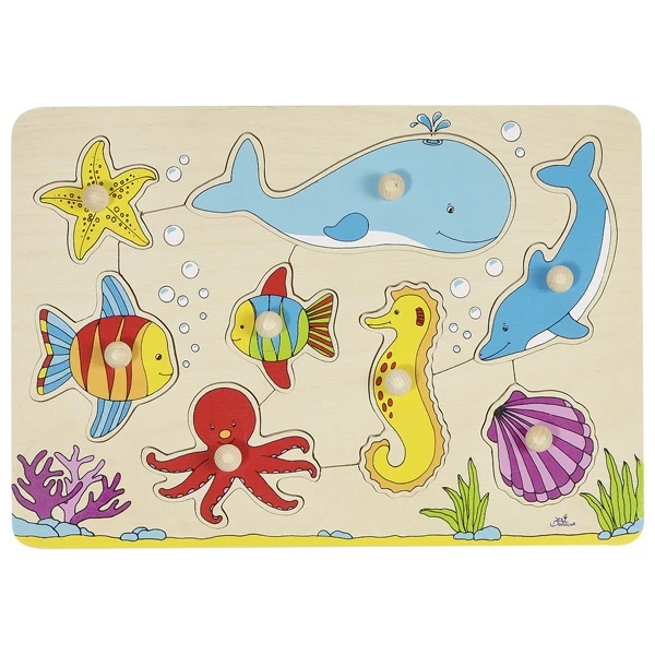Assorted - Wooden Knob Puzzle