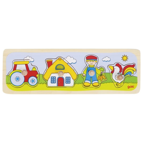 A Visit to the Farm - Wooden Puzzle