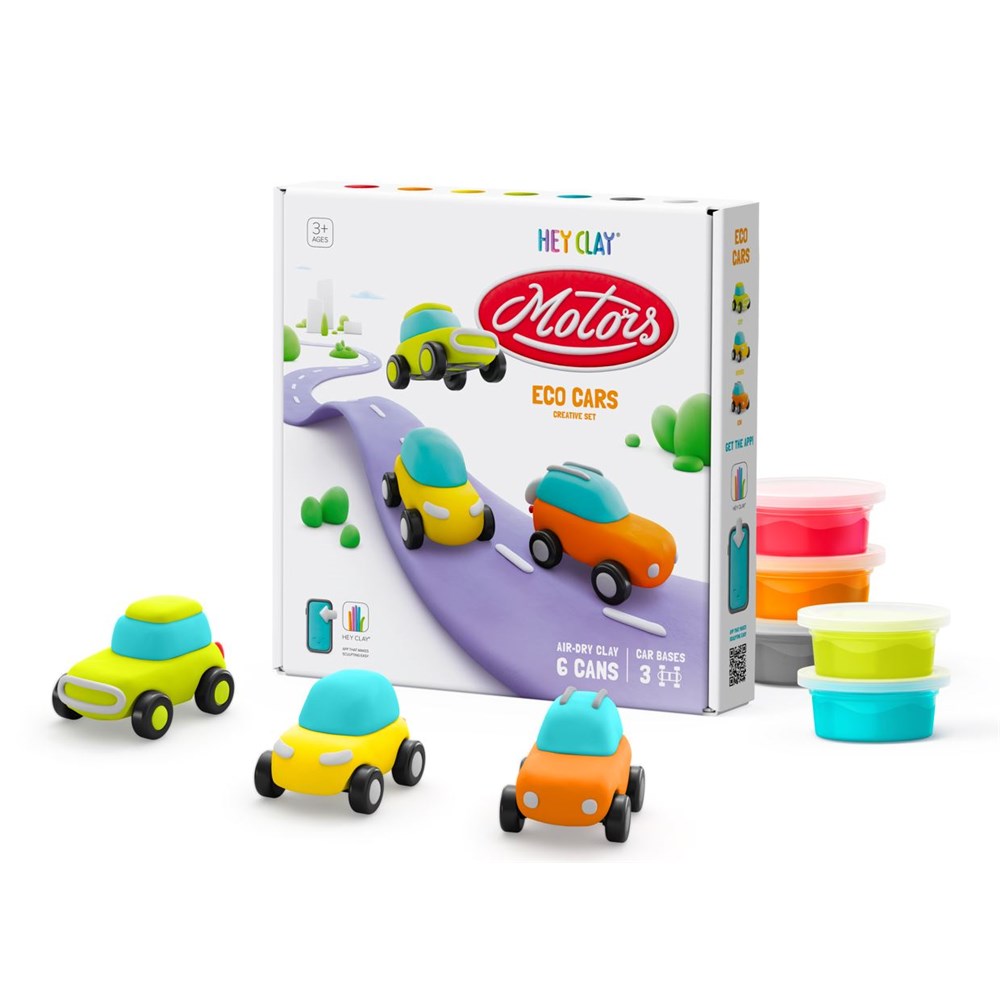 Hey Clay - ECO Cars (3 Characters)
