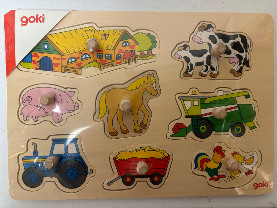 Assorted - Wooden Knob Puzzle