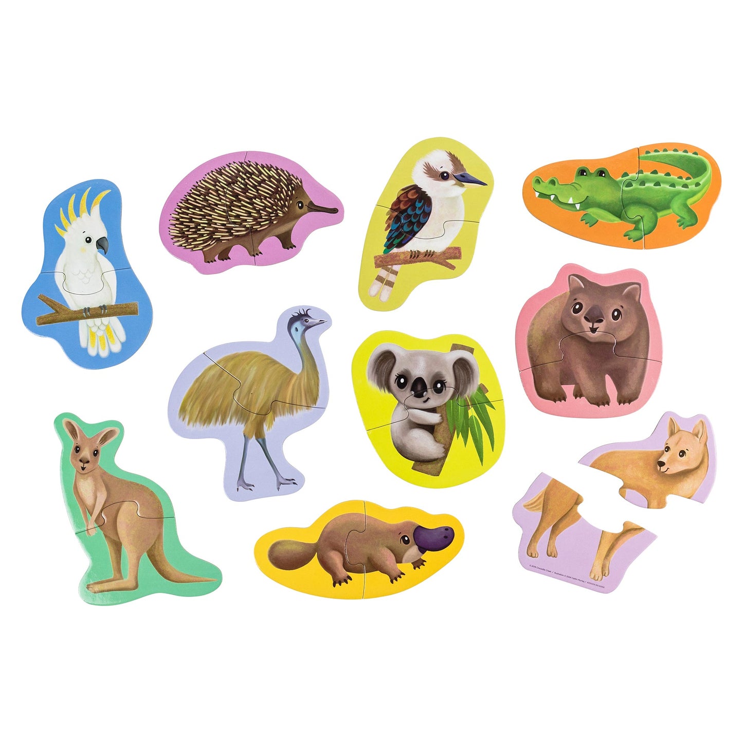 Let's Begin Puzzle - Aussie Animals