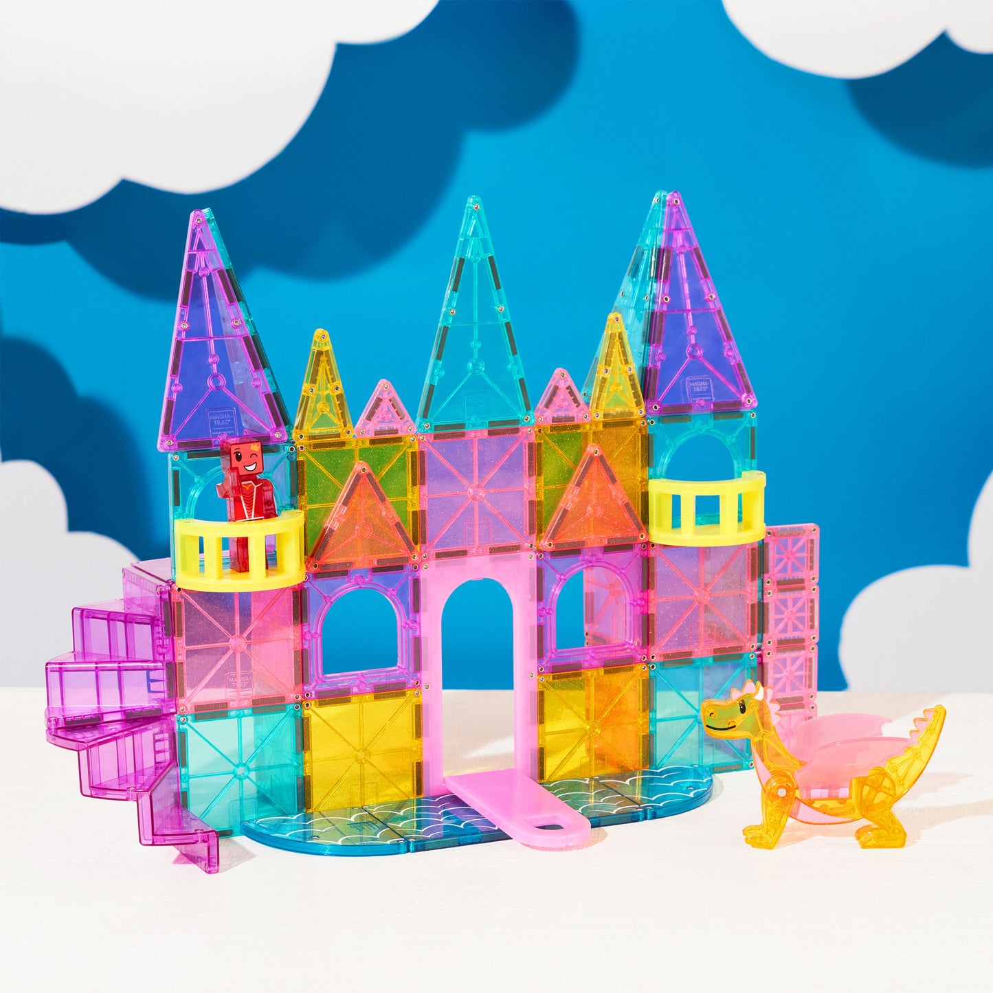 Magna-Tiles | Castle DLX + microMAGS (48 pc)