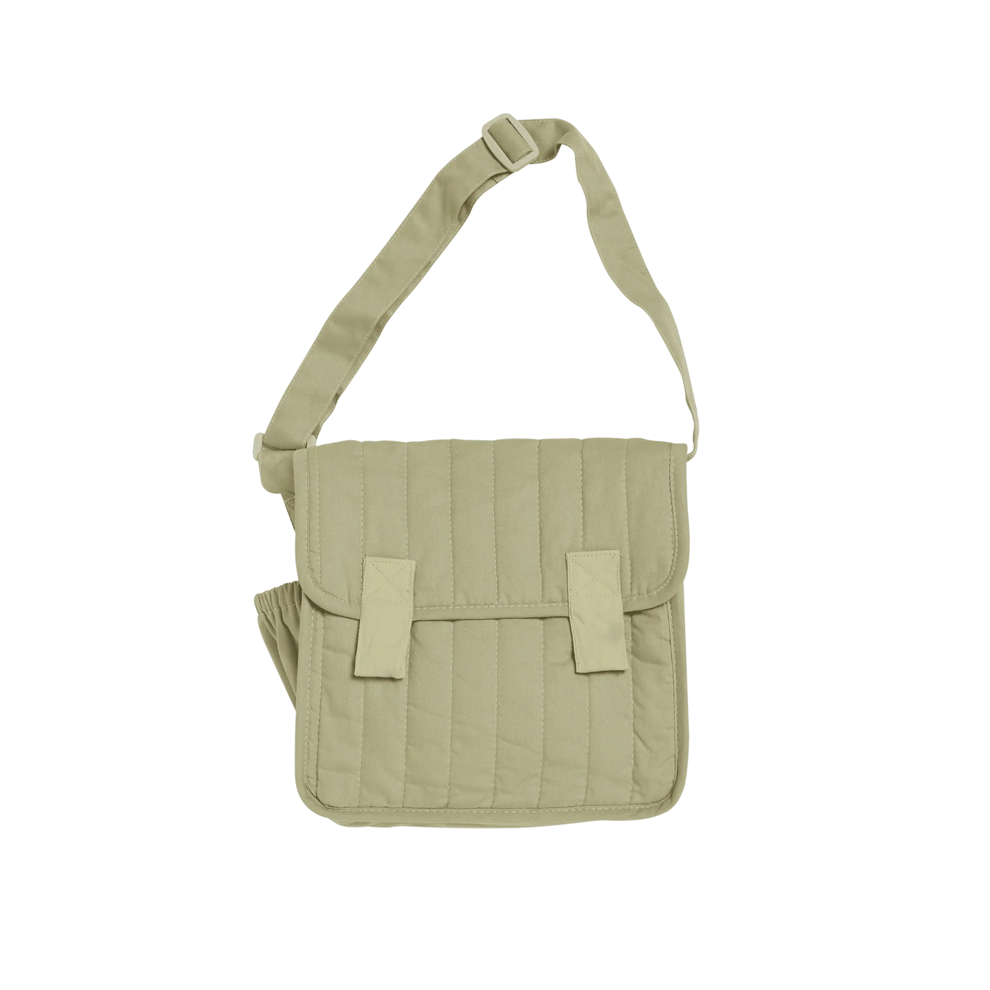 Sage shoulder bag on a white background