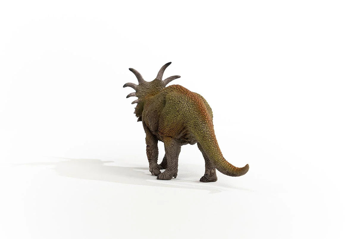 Dinosaur model on a white background
