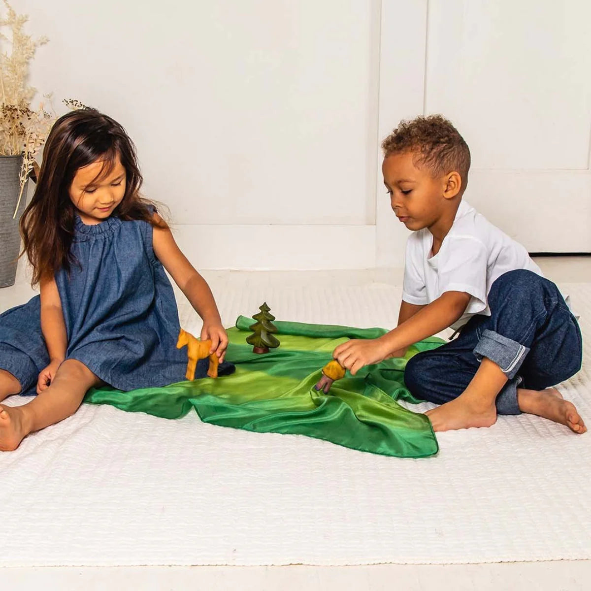 Playsilks - Earth Multi Coloured (Standard Size)