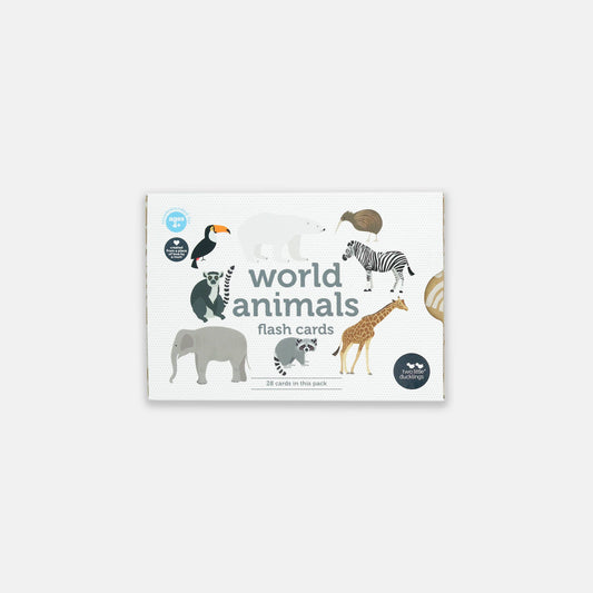 World Animals - Flash Cards