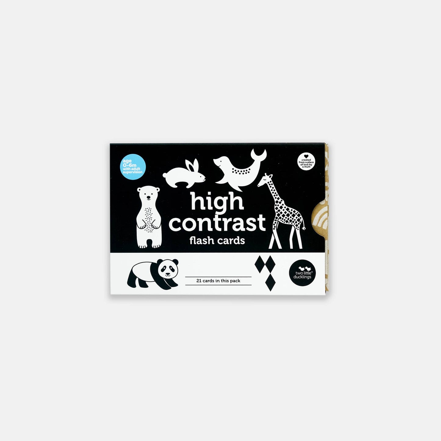 High Contrast - Flash Cards