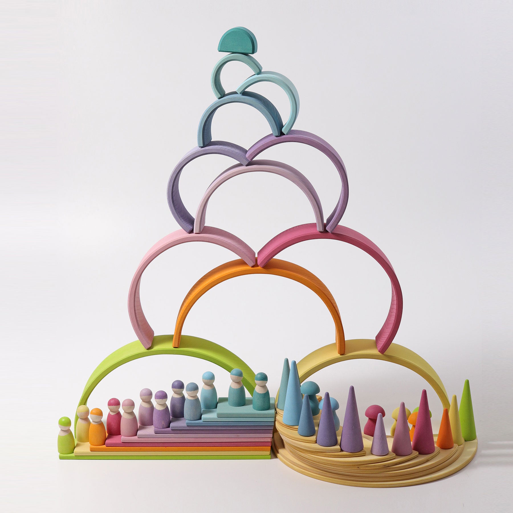 Grimm's | Rainbow Large Pastel
