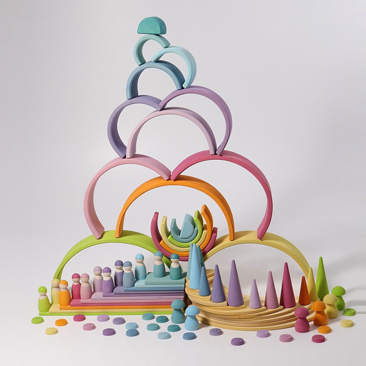 Grimm's | Rainbow Large Pastel