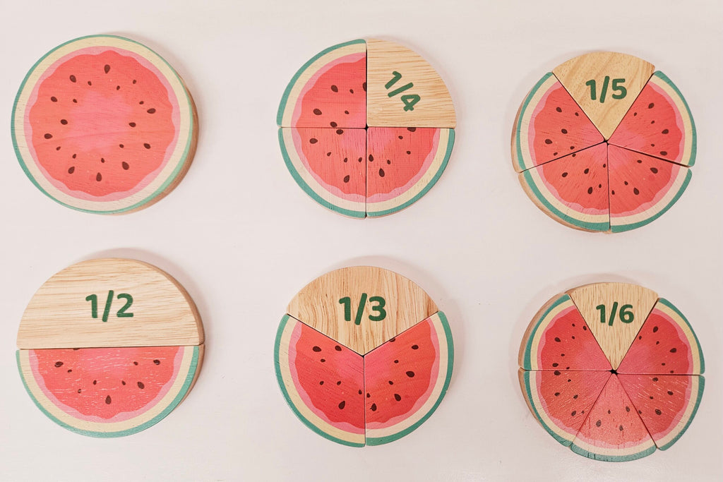 QToys | Watermelon Fraction Set