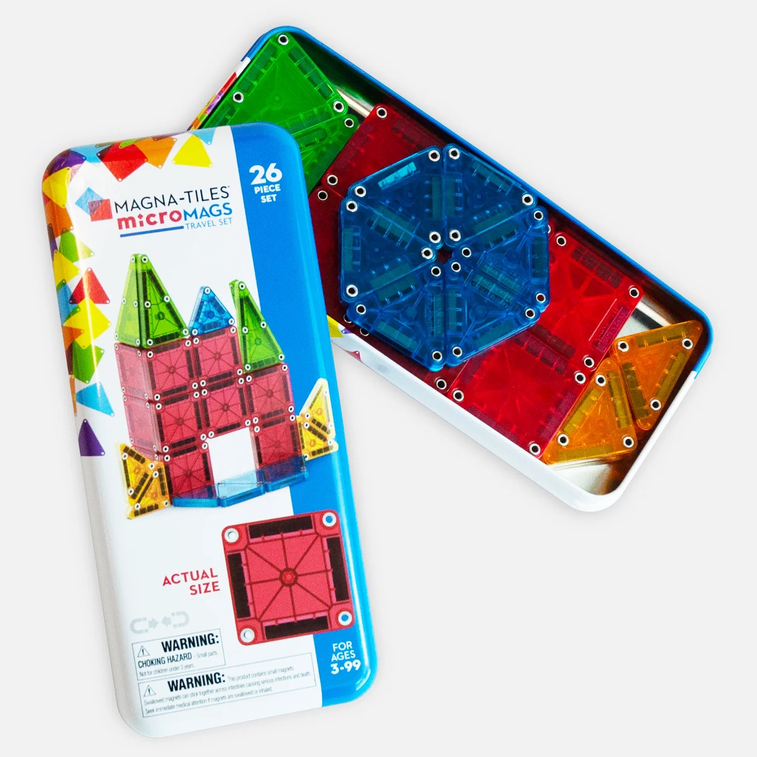 Magna-Tiles | microMAGS Travel Set (26 pc)