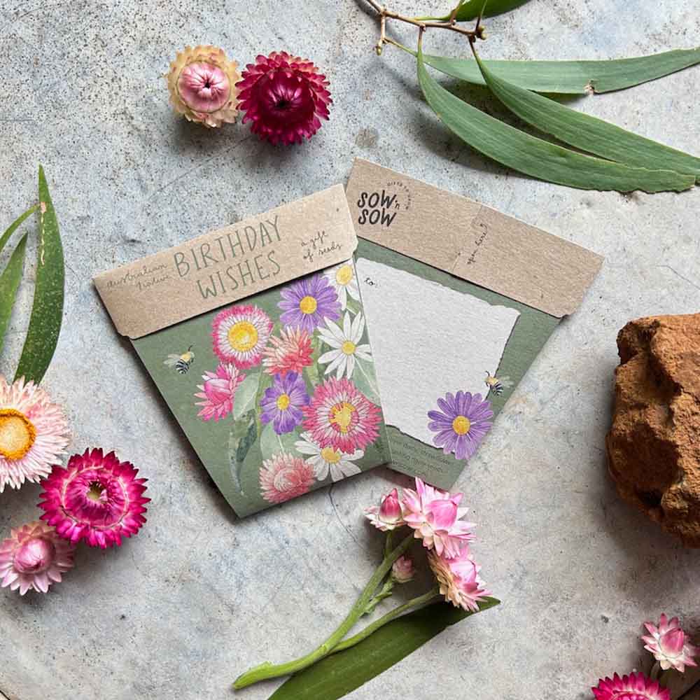 Birthday Wishes - Gift of Seeds
