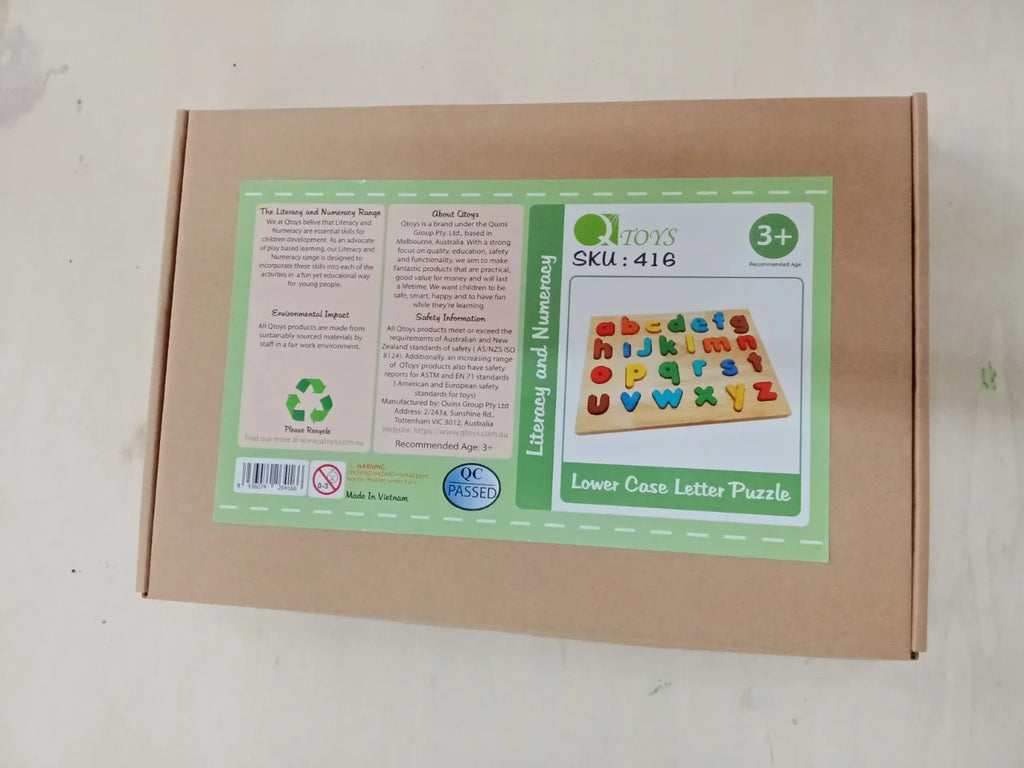 QToys | Lower Case Letter Puzzle