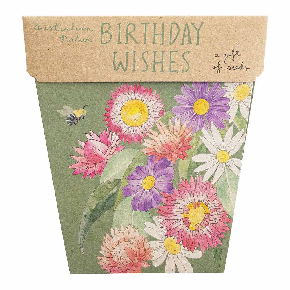 Birthday Wishes - Gift of Seeds