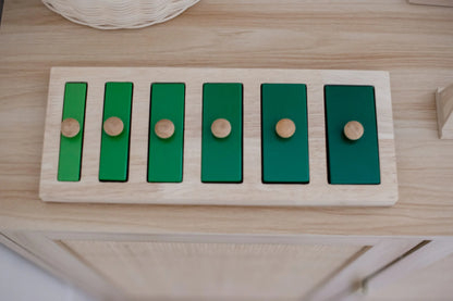Narrow - Wide Knob Puzzle