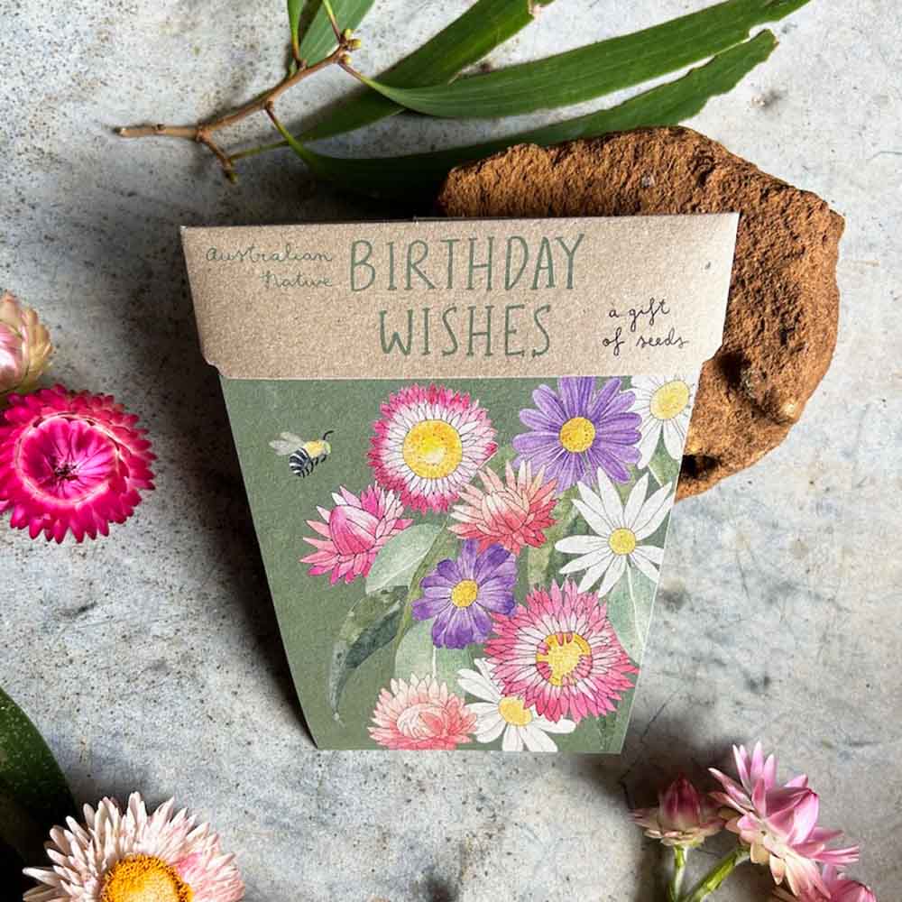 Birthday Wishes - Gift of Seeds