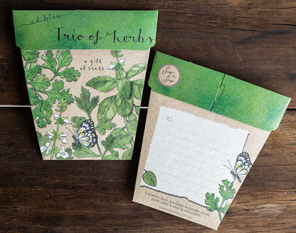 Trio of Herbs - Gift of Seeds