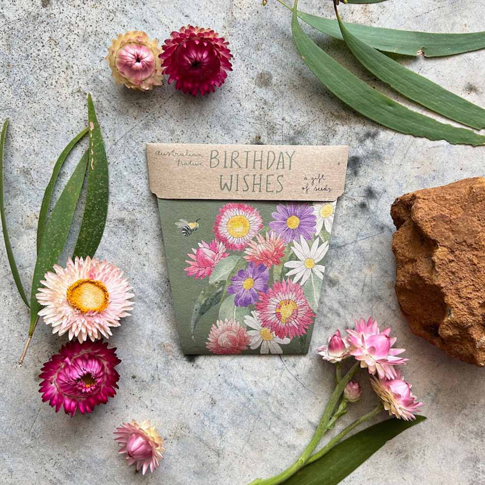 Birthday Wishes - Gift of Seeds