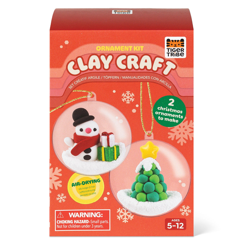 Tiger Tribe | Clay Craft - Ornament Kit (Snowman & Tree)