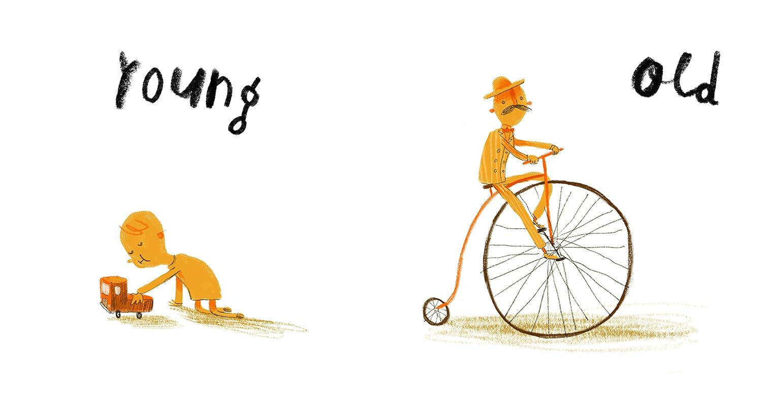 Here We Are - Book of Opposites (Board Book)