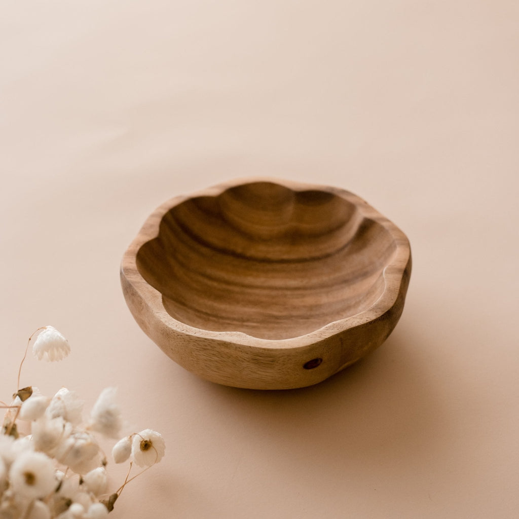 QToys | Flower Wooden Bowl