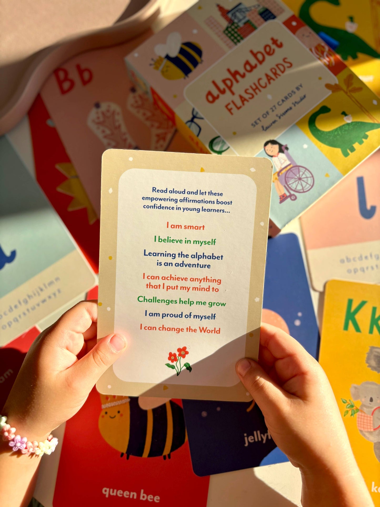 A-Z Illustrated Alphabet - Flash Cards