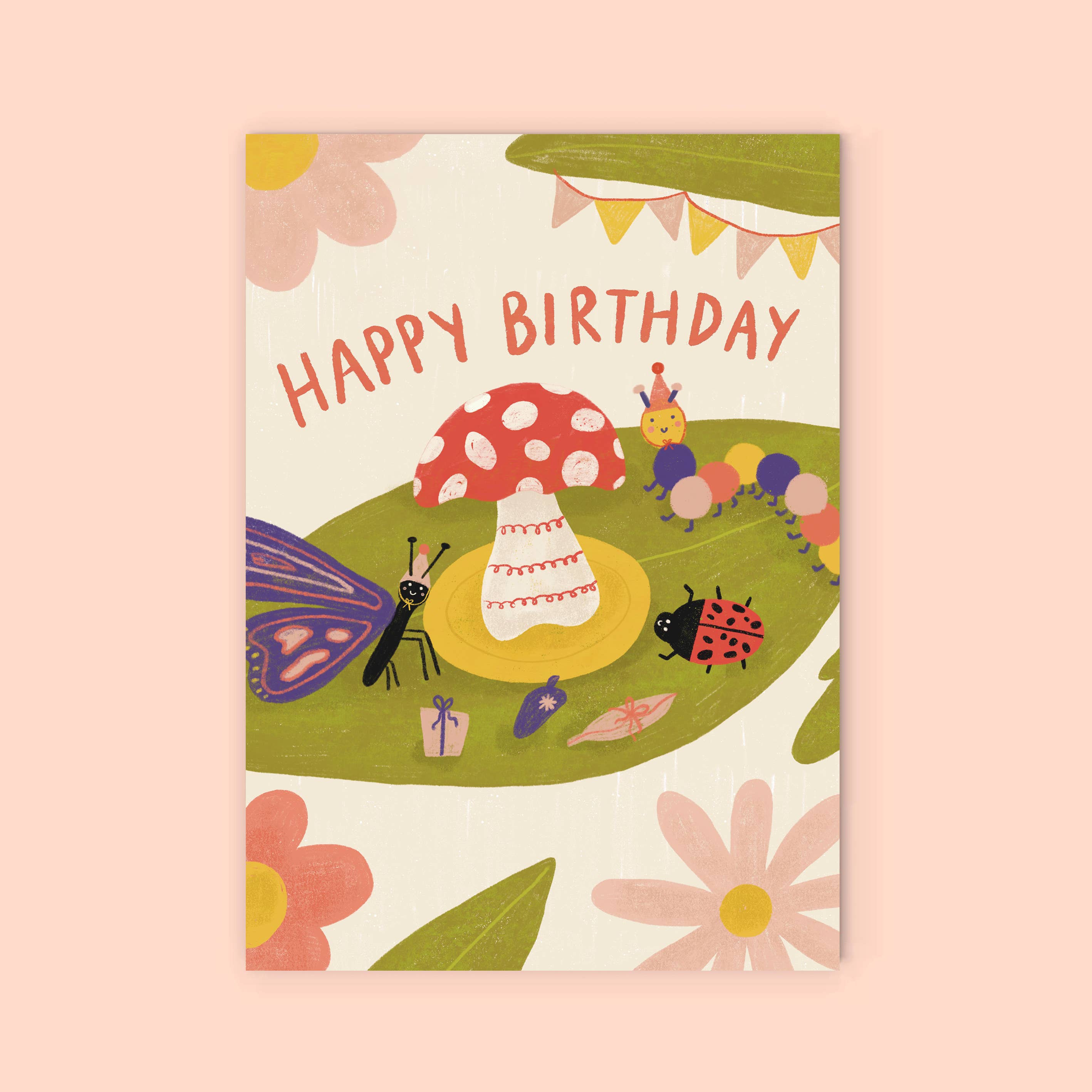 Bug Party - Birthday Card