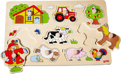 Assorted - Wooden Knob Puzzle