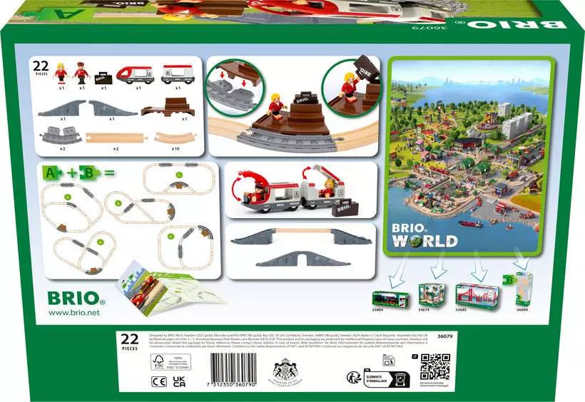 BRIO - Starter Travel Train Set