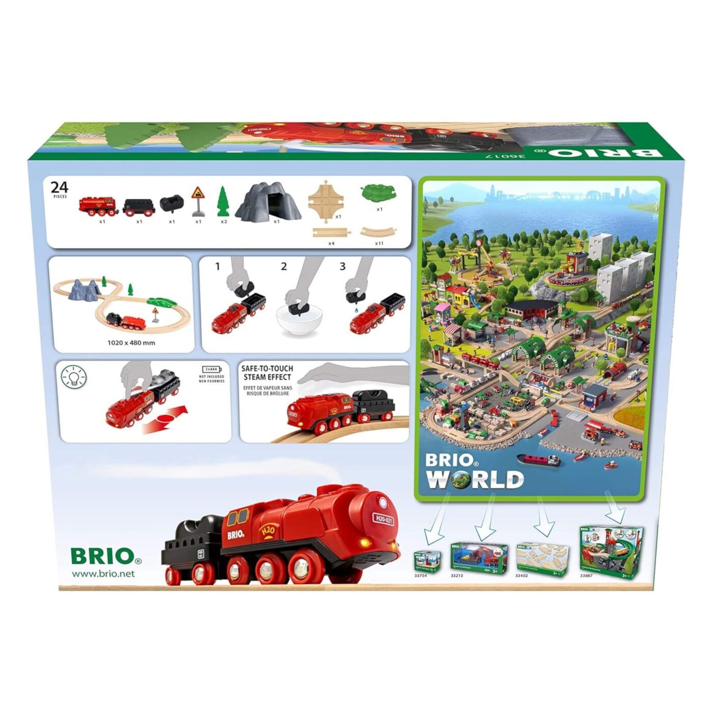 BRIO - Steaming Train Set