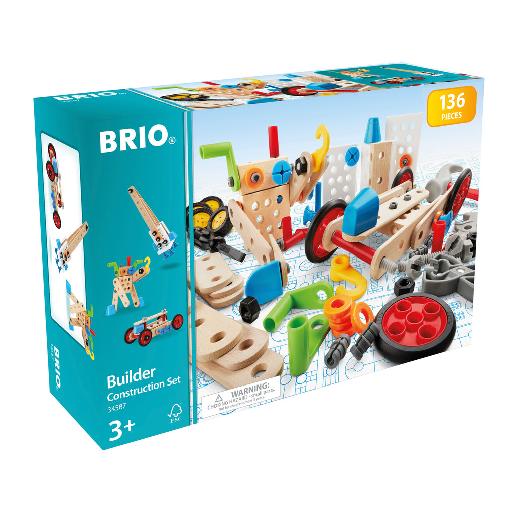 BRIO | Builder - Construction Set (136pc)