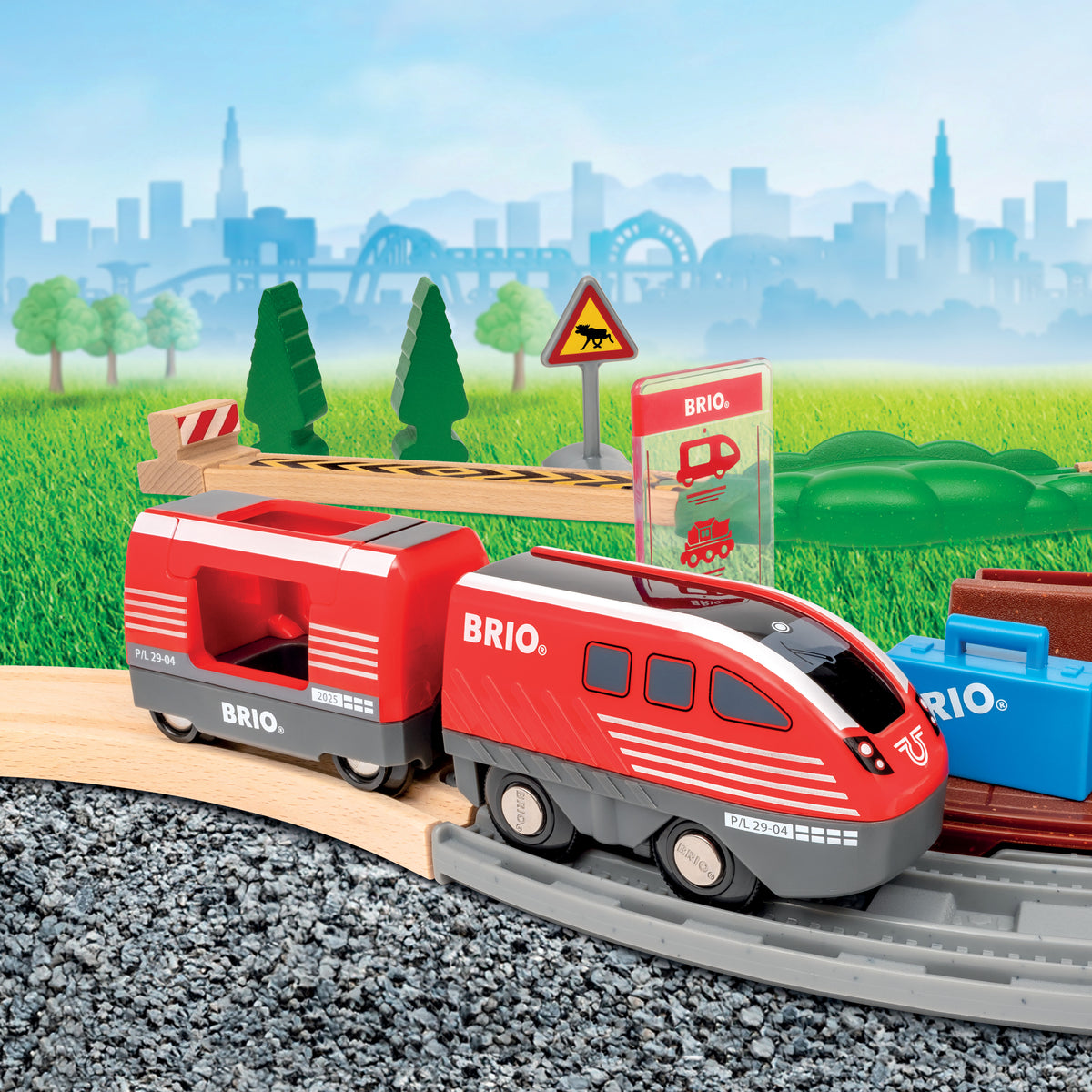 BRIO | Pullback Train Set (28pc)