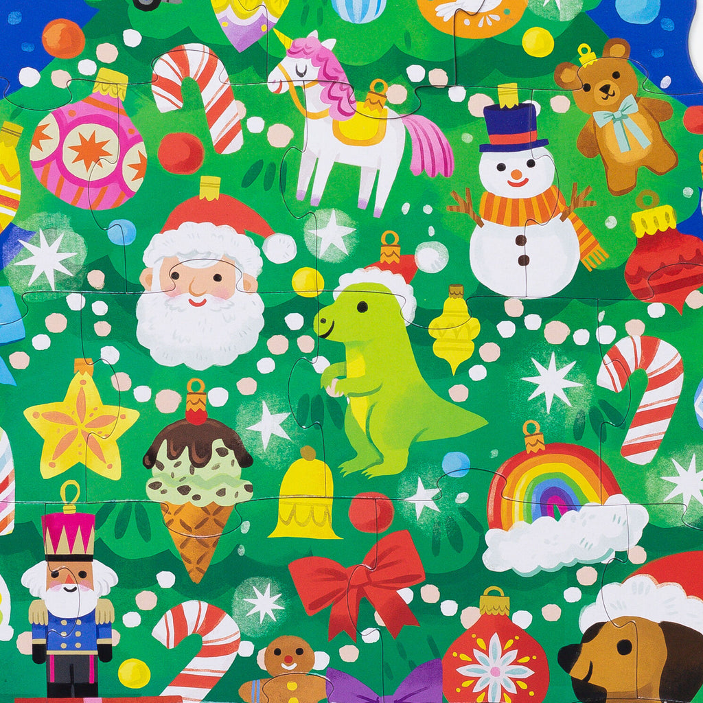 Crocodile Creek | Classic Floor Puzzle (24pc) - Christmas Tree