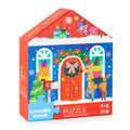 Crocodile Creek | Flat House Puzzle (50pc) - Santas Workshop