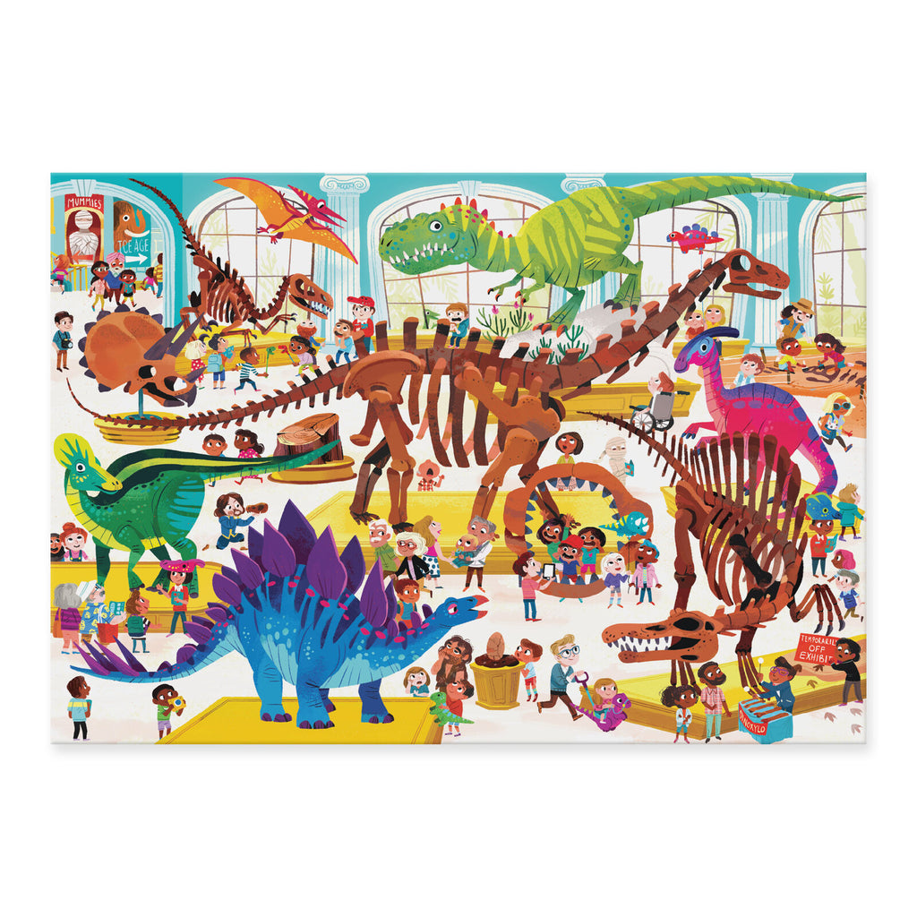 Crocodile Creek | Day at the Museum Puzzle (60pc) - Dinosaur