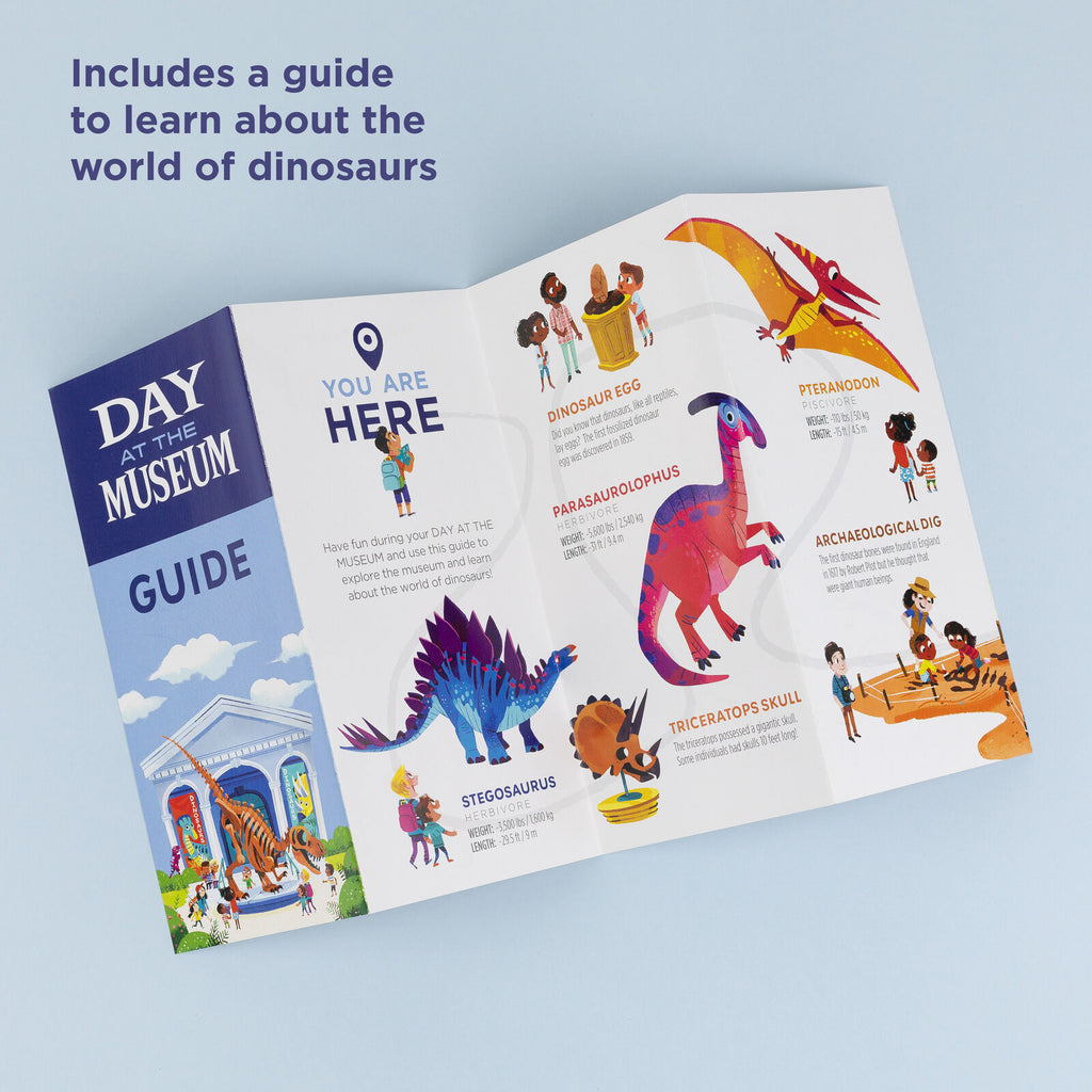 Crocodile Creek | Day at the Museum Puzzle (60pc) - Dinosaur