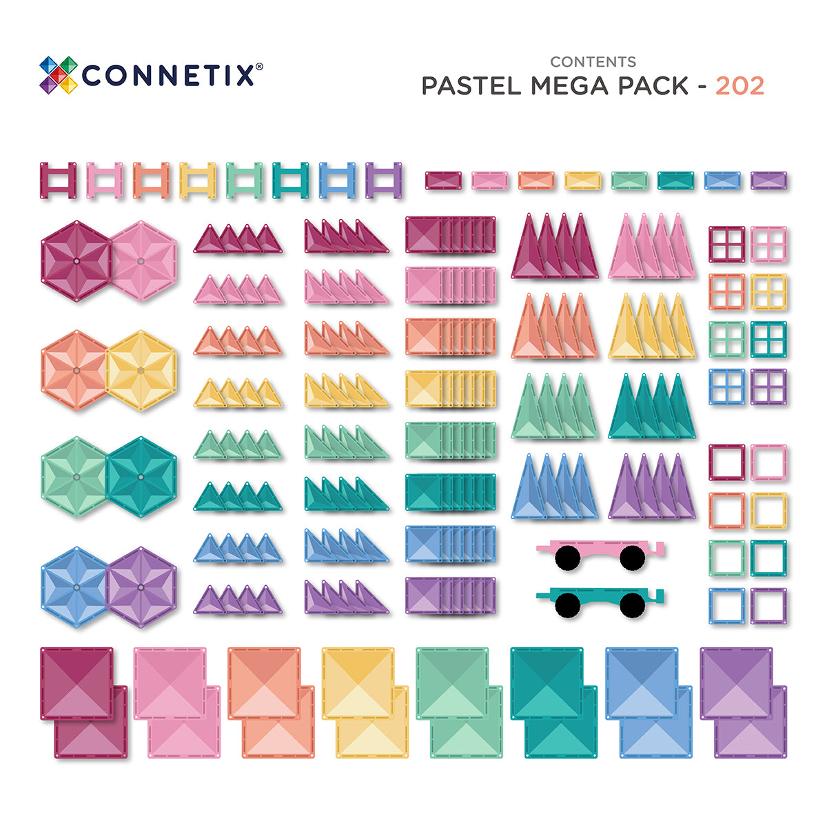 Collection of colorful planner stickers with a brand label on a white background