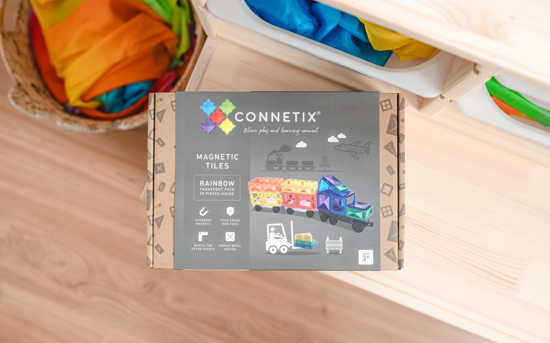 CONNETIX | Rainbow Transport Pack (50pc)