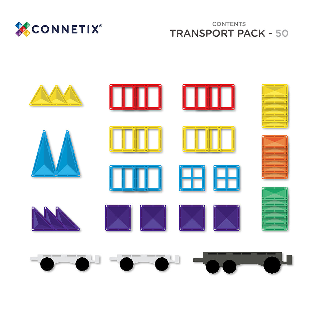 CONNETIX | Rainbow Transport Pack (50pc)